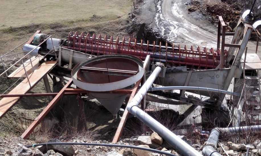 tin ore processing plant in Russia