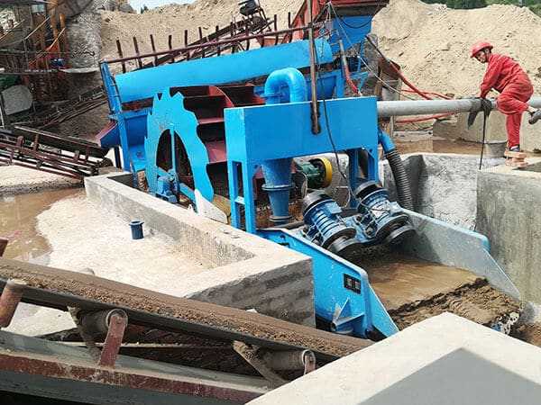 wheel type Sand-Washing-Machine