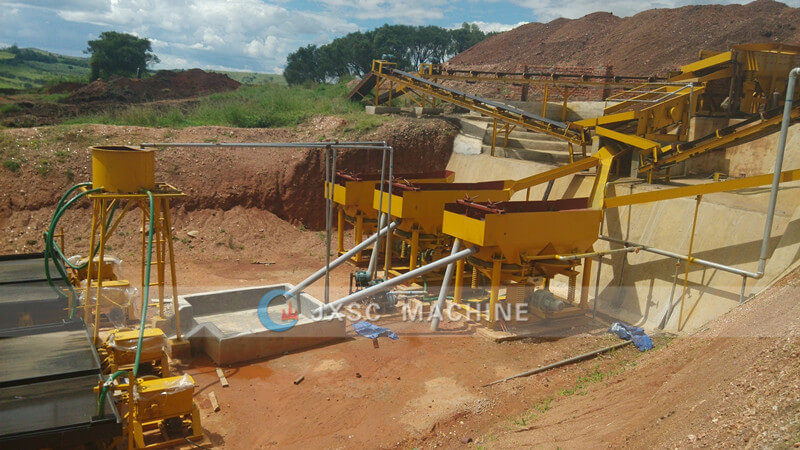 Uganda Coltan Mining plant